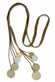 Shekel Lariat Necklace